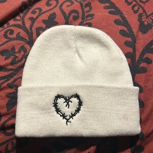 White Beanie